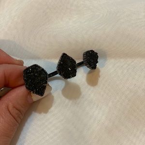 Gunmetal Naomi Ring💕